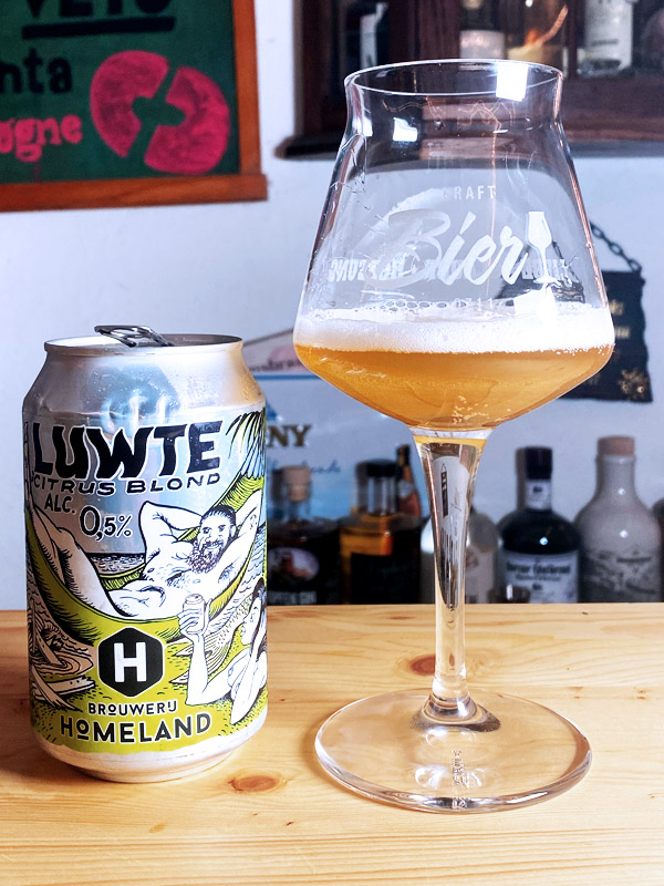 Homeland Brouwerij Luwte – Citrus Blond (0,5%)