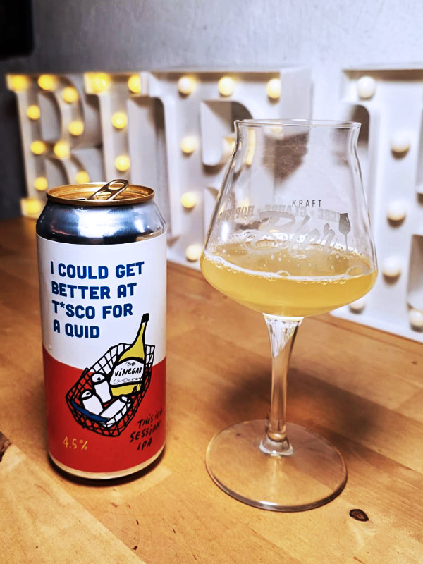 Pretty Decent I could get better at T“eco for a quid - Session IPA