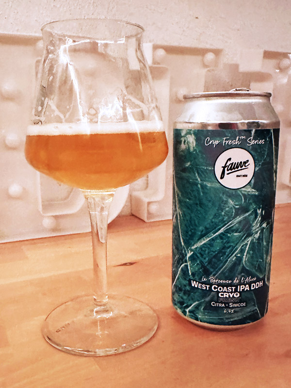 Fauve La Berceuse De L'Alizée - West Coast IPA DDH Cryo