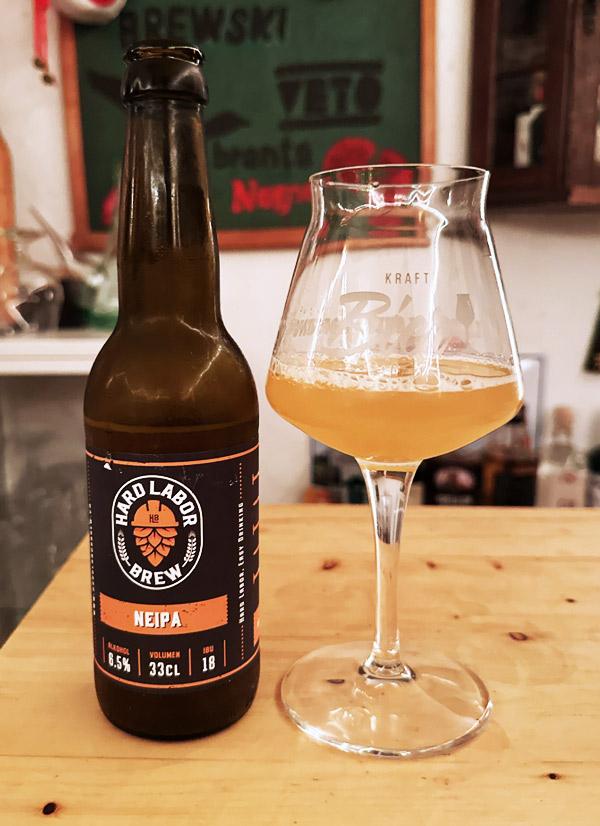 Hard Labor Brewing NEIPA