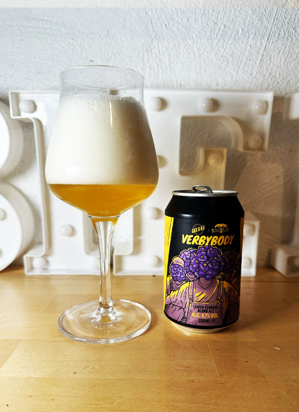 First Craft Beer Verbybody | Lemon Verbena Blonde Ale