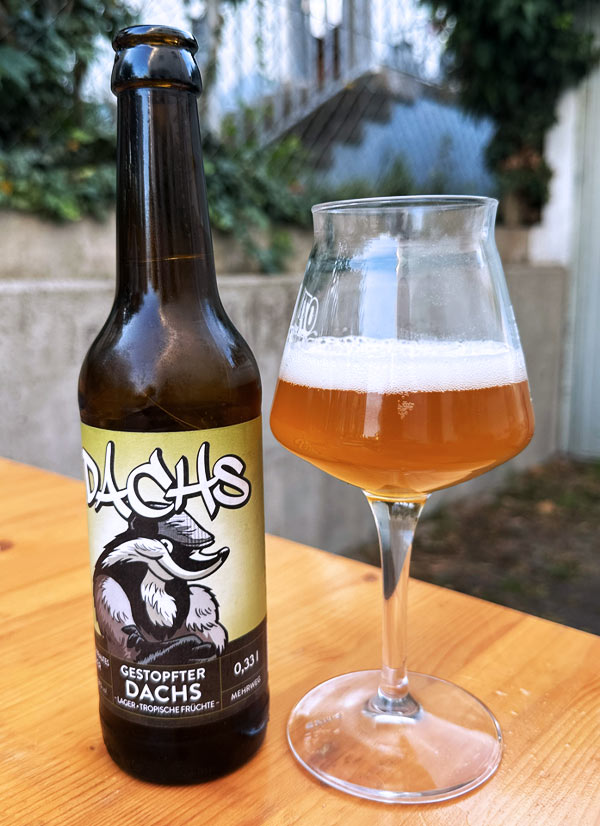 Dachs Brauhandwerk Gestopfter Dachs &ndash; Tropisches Lager