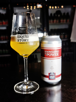 Liquid Story Brewing Knowledge is Power - IPA without coriander seeds