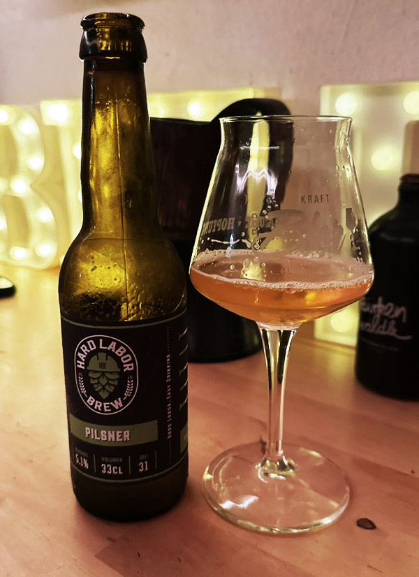 Hard Labor Brewing Pilsner