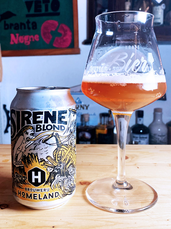 Homeland Brouwerij Sirene – Blond