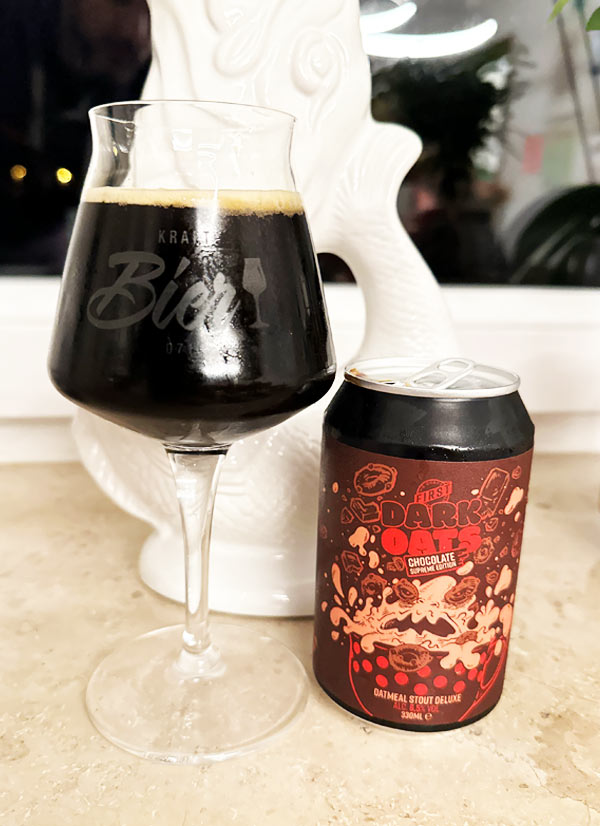 First Craft Beer Dark Oats Chocolate | Chocolate Oatmeal Stout