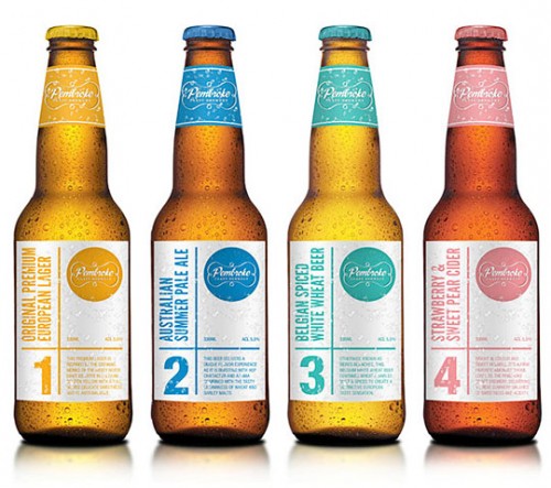 Cooles Bierflaschendesign - Bier Etiketten Design auf Kraftbier0711