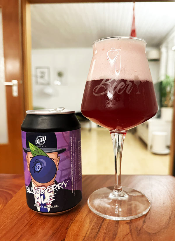 First Craft Beer Blueberry Ale | Blueberry Fruit Ale