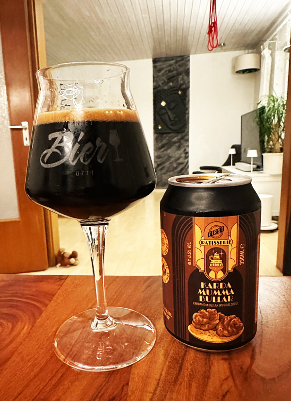 First Craft Beer Kardamumma Bullar | Cardamom Bun Imperial Stout