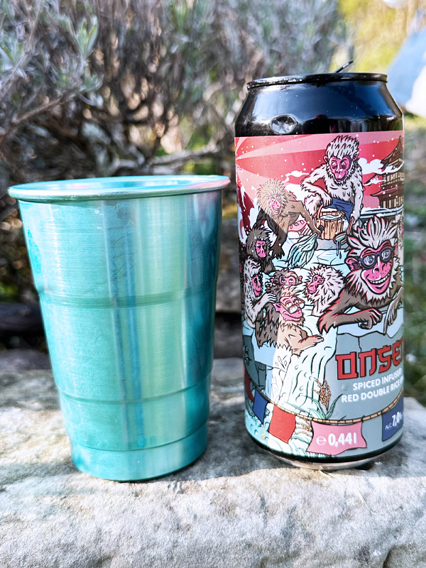 Wol BrauArt Onsen - Spice infused red double rice IPA