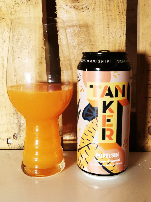 Brewery Tanker Popelsin - Orange & Carrot Zero Alcohol Berliner Weiße