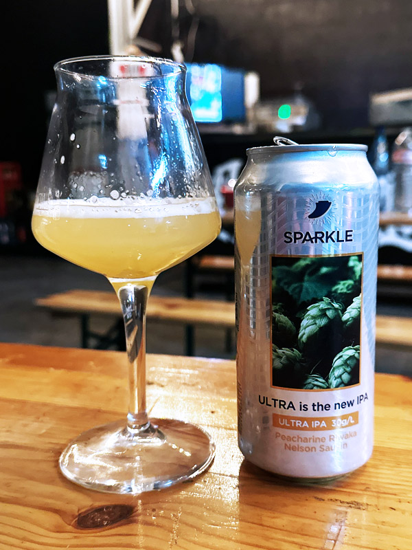 Sparkle Ultra is the New IPA – 30 g/l