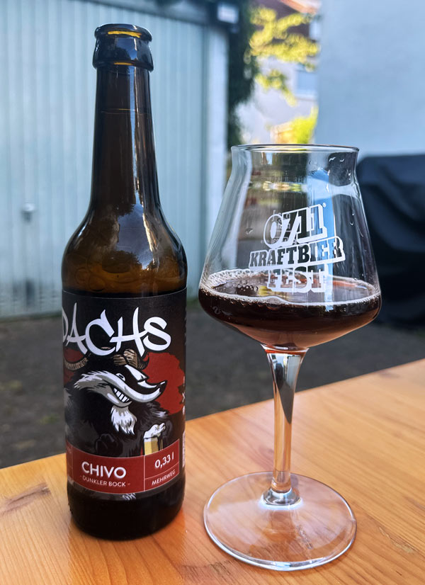 Dachs Brauhandwerk Chivo &ndash; Dunkler Bock