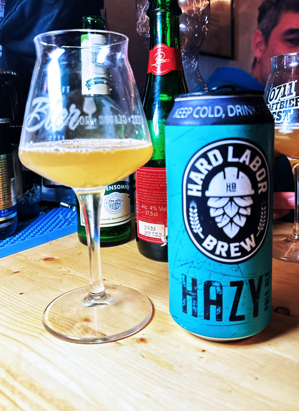 Hard Labor Brewing Hazy
