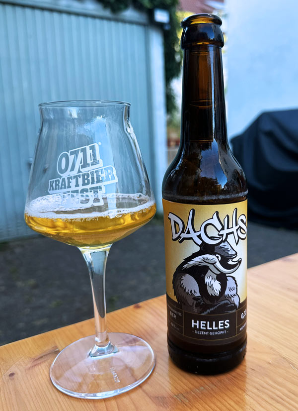 Dachs Brauhandwerk Helles &ndash; Helles Lager