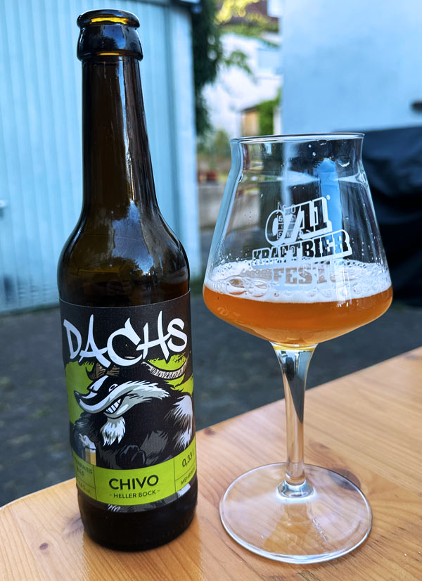 Dachs Brauhandwerk Chivo &ndash; Heller Bock