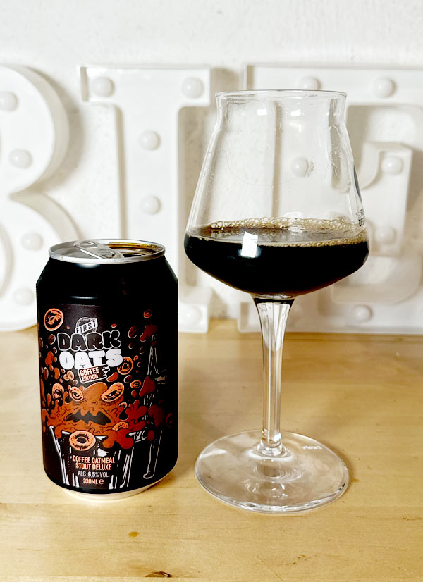 First Craft Beer Dark Oats | Oatmeal Stout Deluxe