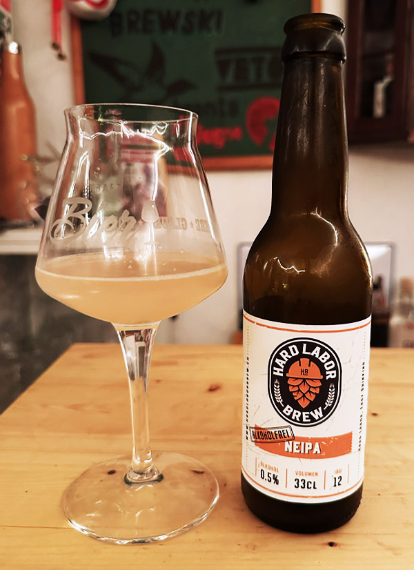 Hard Labor Brewing NEIPA alkoholfrei