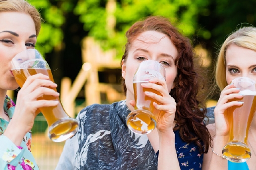 Leckeres Bier für Frauen