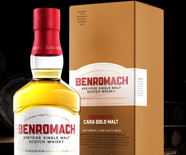 Ben Romach Speyside Single Malt Cara Gold Whisky