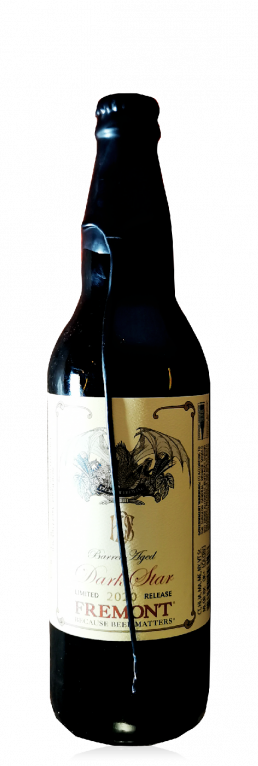 Fremont B-Bomb 2020 Limited Barrel Aged Dark Star Bourbon Winter Ale flasche