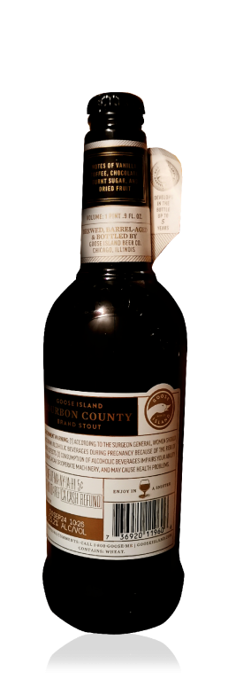 goose island bourbon county stout flasche
