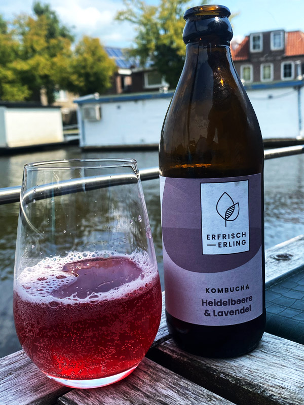 Erfrischerling Kombucha Heidelbeer Lavendel