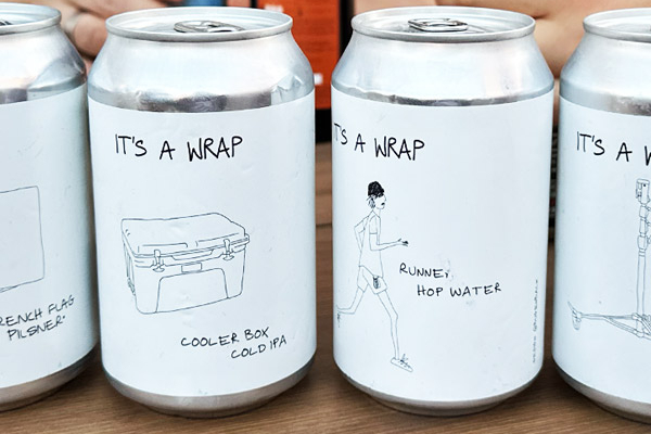 It's a wrap brewing