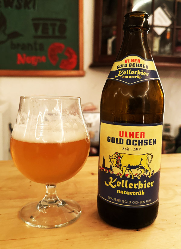 Goldochsen Brauerei Kellerbier naturtrüb