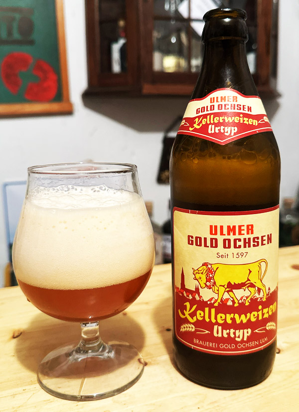 Goldochsen Brauerei Kellerweizen Urtyp