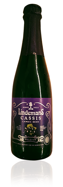 Lindemans Cassis Lambic Flasche