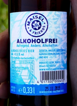 Maisel and Friends alkoholfrei etikett