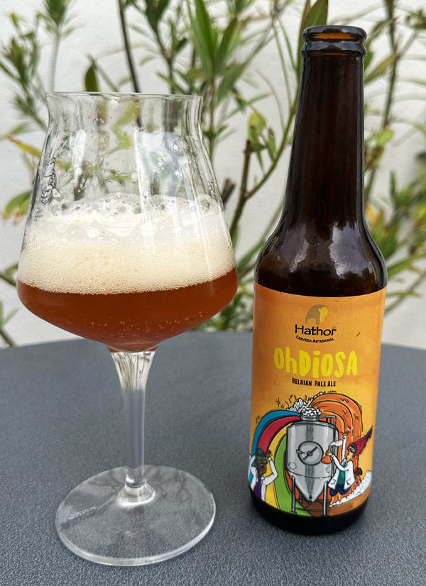 Cerveza Hathor Oh Diosa &mdash; Belgian Pale Ale