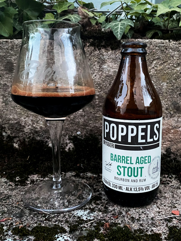 Poppels Barrel Aged Barley stout