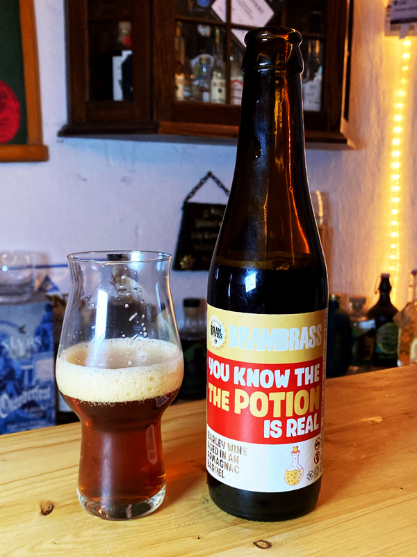 You know the Potion is real - Barley Wine aged in Armagnac Barrels